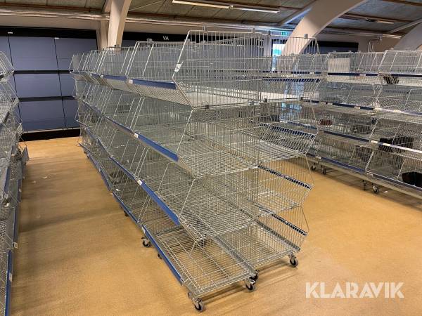 Værksteds/butik kurve 11 styk