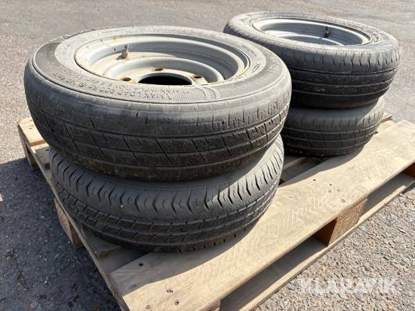 Dæk med fælg Leao Radial R701 - 4 styks