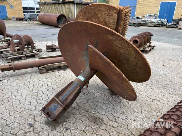 Jordbor Ø1500 med udskiftelige rulle spidser 1 styk