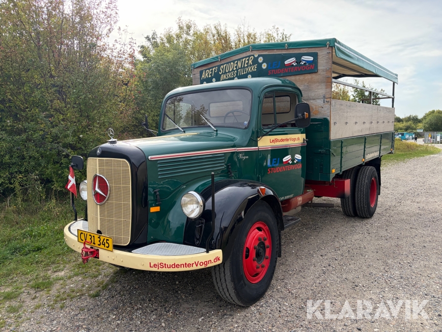 Veteranlastbil Mercedes-Benz stundervogn
