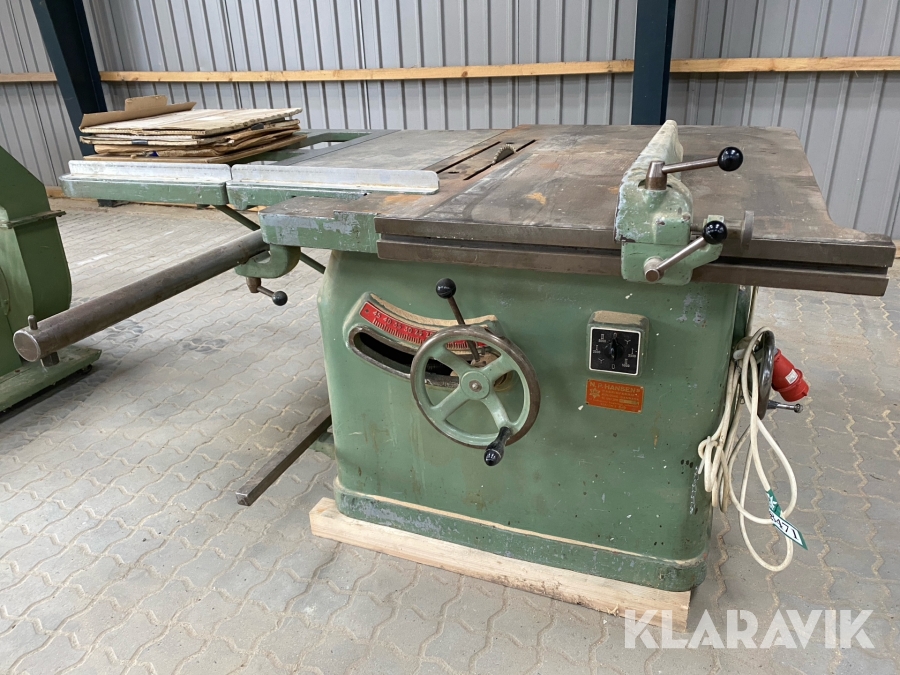 Rundsav med rullebord S•A•C Product