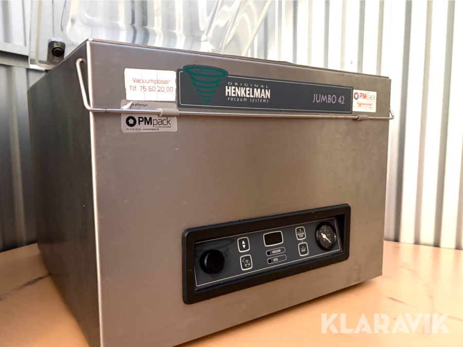 Vakuumpakker Henkelman Jumbo 42 professionel kammervakuummaskine