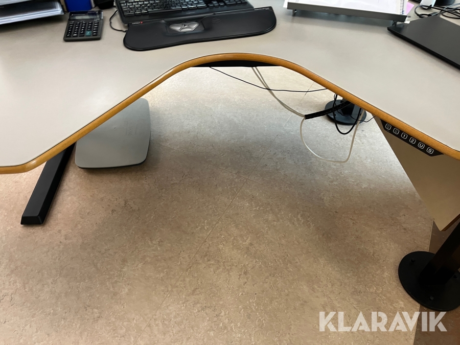 Hæve/Sænke borde 2 styk