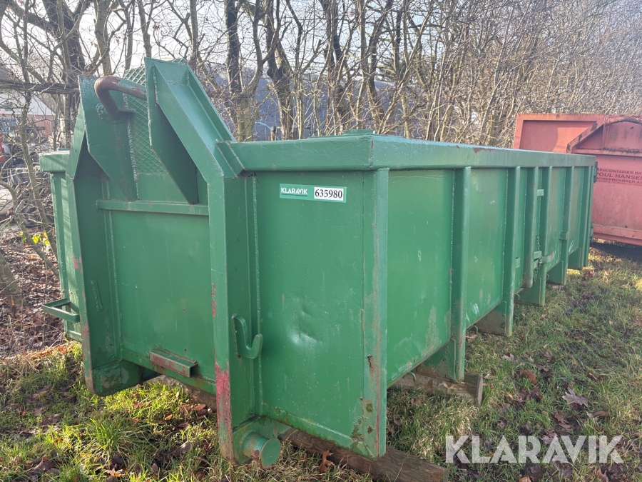 Vejer container med skillerum