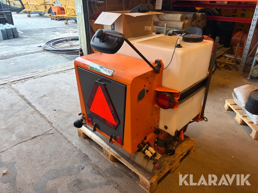 Hydraulisk Salt-/sandspreder Epoke Virtus Basic med Fjernbetning