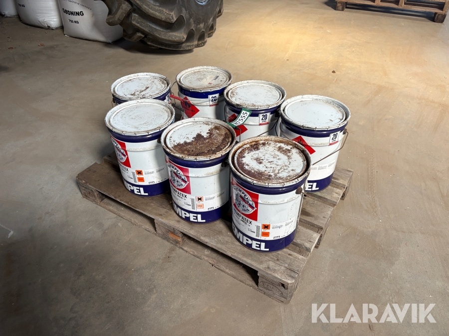 Maling Hampatex Hempel 7 styks