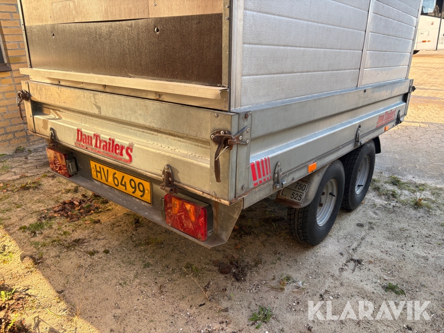 Anhængere til personbiler Dan Trailers, Vesthimmerlands, Kla