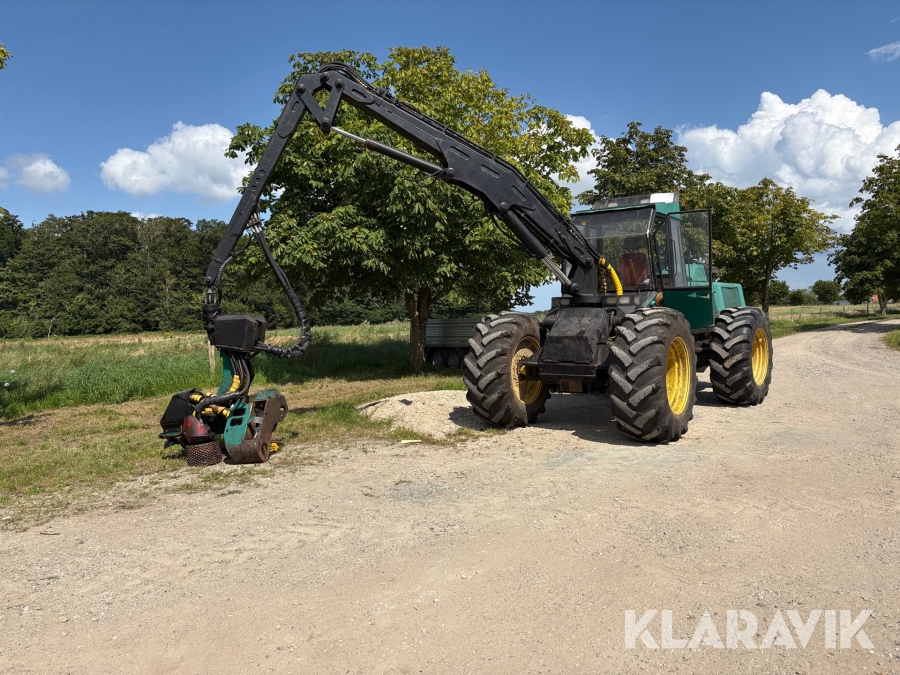 Skovningsmaskine Silvatec 854TH med aggregat