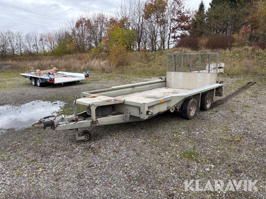 Maskintrailer Ifor Williams 2HB GX126 - 3500kg