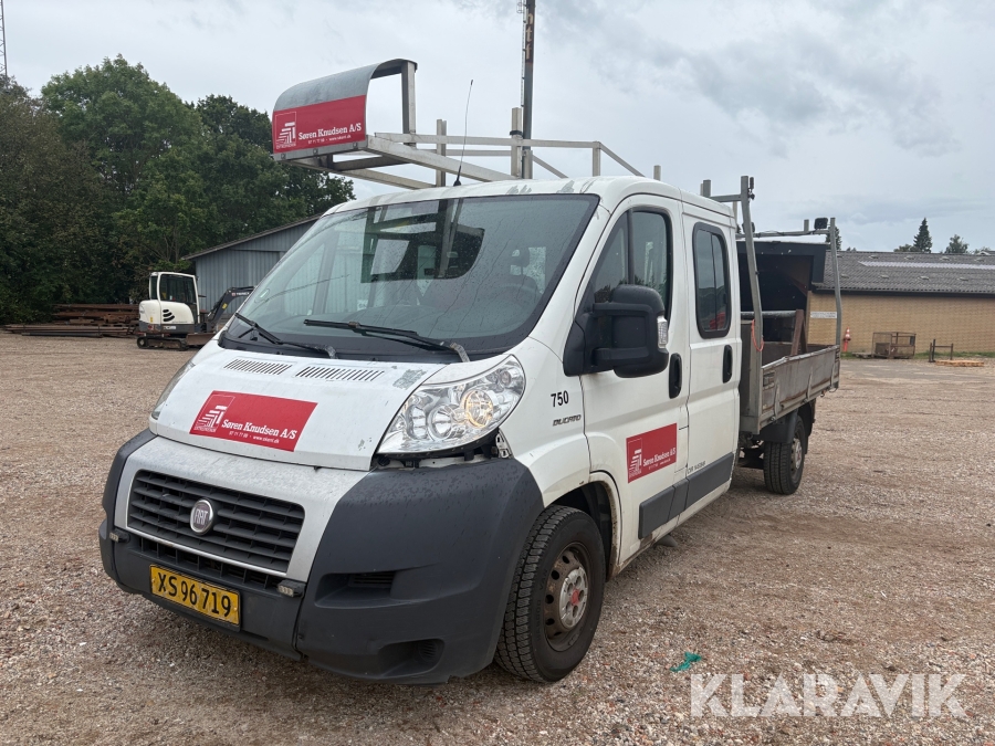 Ladbil Fiat Ducato 35 L Dobbeltkabine 2,3 MJT med opbygning