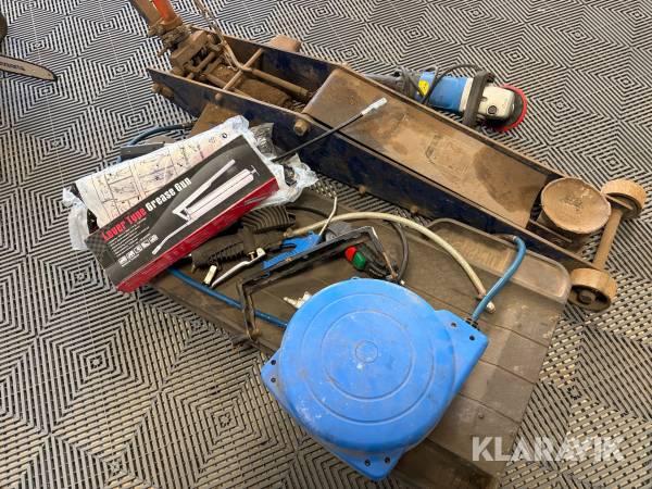 Lot - donkraft og blandet værktøj til autoværksted