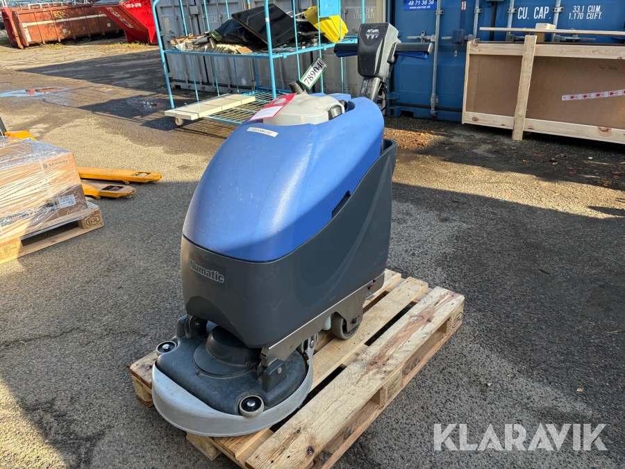 Gulvvaskemaskine Numatic TTB 4055/100 - batteridrevet