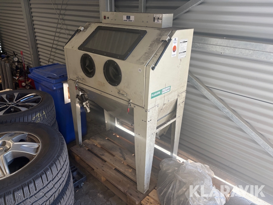 Sandblæsekabine Jens Linde 424A