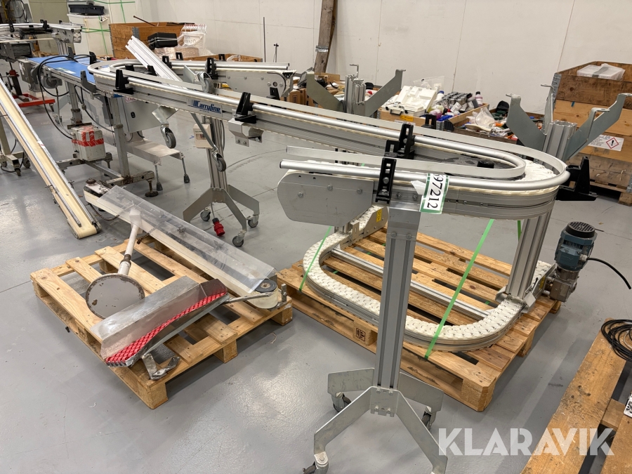 Transportbånd CarryLine , med motorer