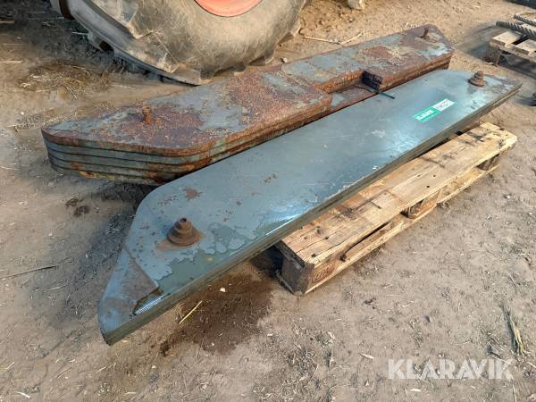 Vægt klodser - passer til Jaguar snitter i 800 og 900 serie