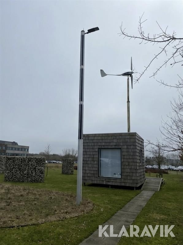 Lysmast m/solceller 10 styk Priess Solar Skyline