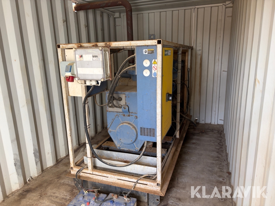 Generator Perkins i container