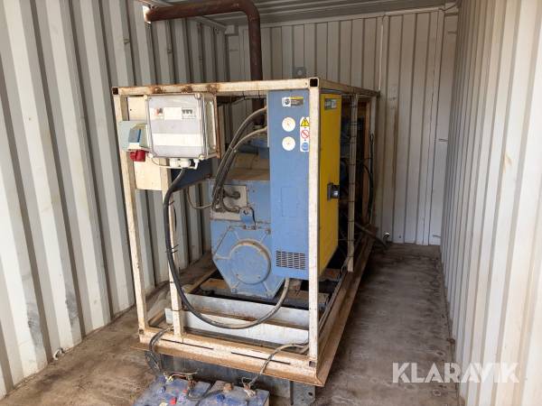 Generator Perkins i container