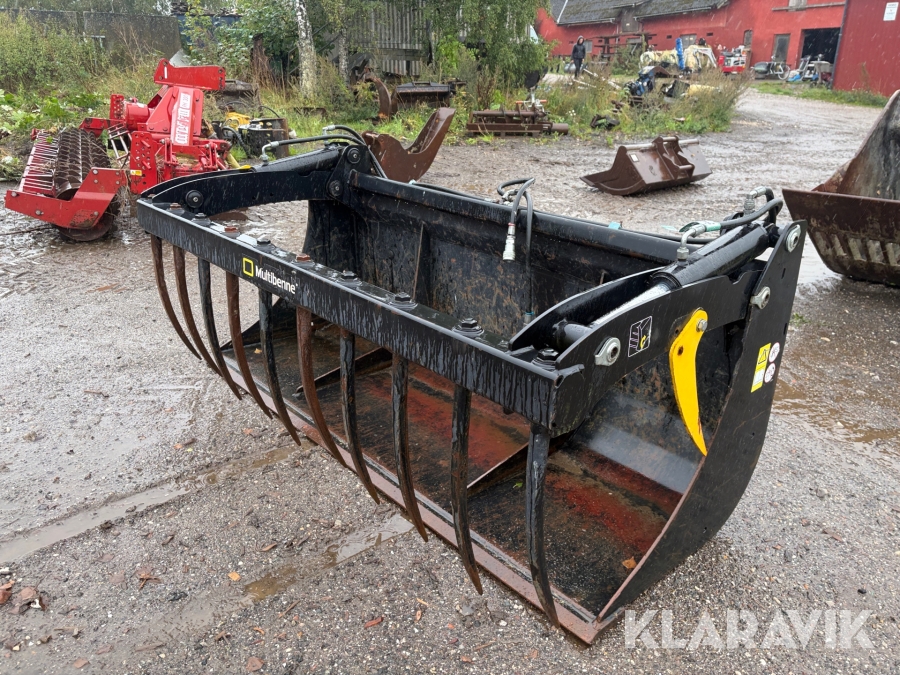 Multiskovl Sima S25 - med hydraulisk overfald,