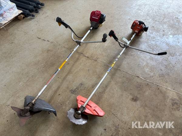 Buskryddere Honda og Echo GX35 og SRM-220ES 2 styk