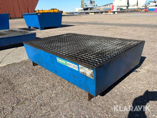 Opsamlingskar / spildbakke Denios Basic E-Palette