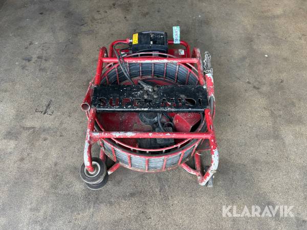 Elektrisk afløbs-/kloakrensemaskine Picote Super Midi