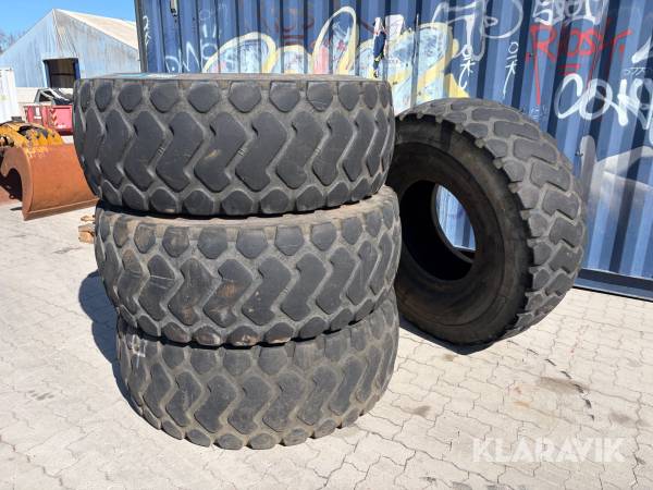 Dæk Michellin XHA til gummiged 4 styk