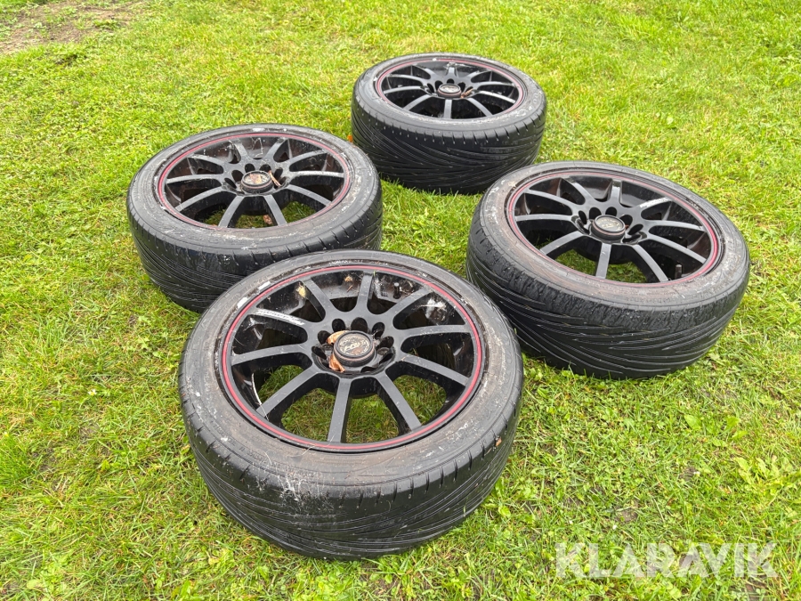 Sommerdæk Goodyear Eagle, 4 Styk, 195/45 R15