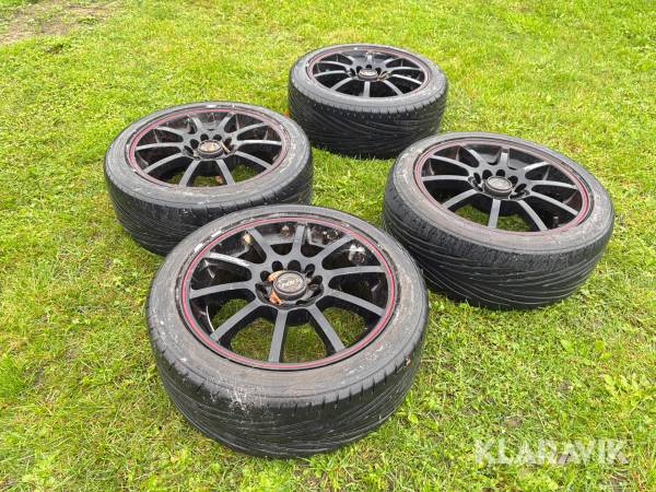 Sommerdæk Goodyear Eagle, 4 Styk, 195/45 R15
