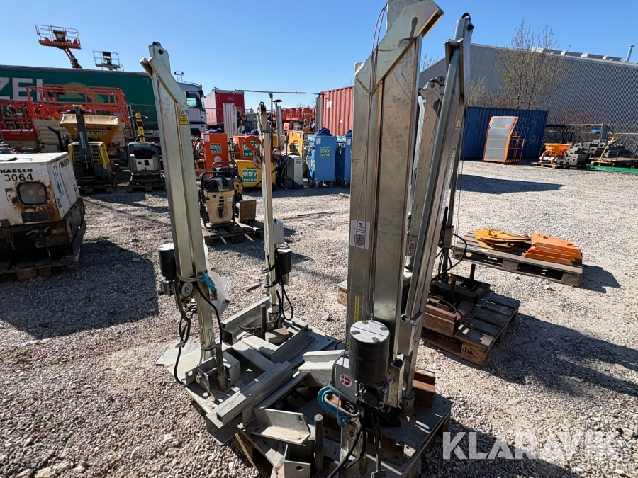 Kraner til ladbil 4 styk 