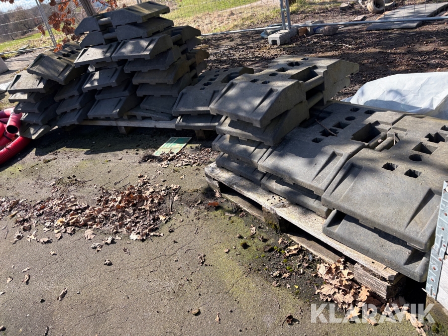 Plast ballastklodser