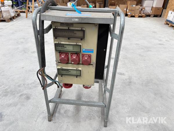 Eltavle ByggEl 125 A 400 V