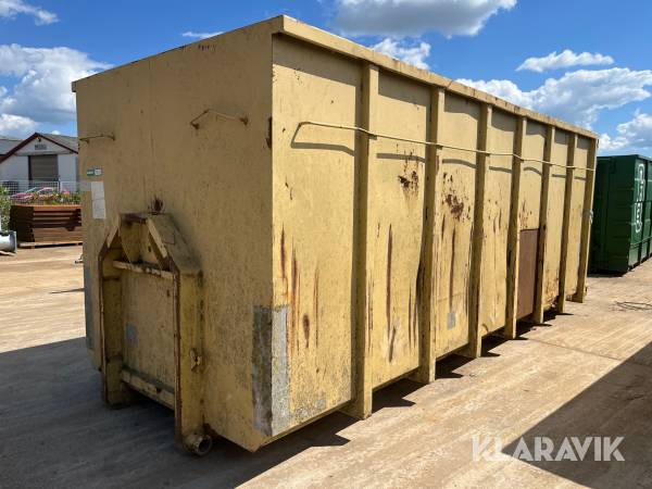 Container Aasum 6 31 Lad S KSR 31 kubikmeter høj åben