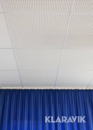 6 paller Gips akustikloft 575x575x12 mm