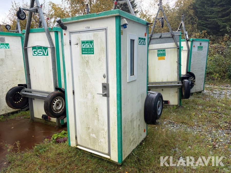 Toiletvogn Scanvogn WC Flex