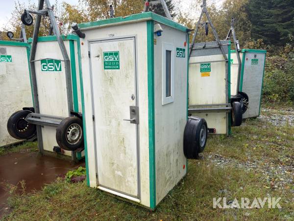 Toiletvogn Scanvogn WC Flex