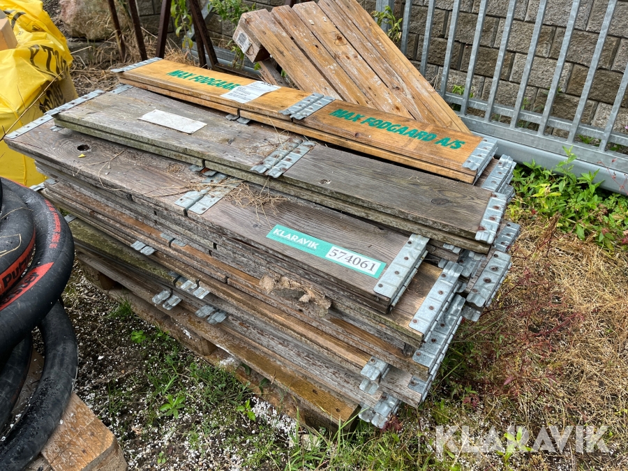 Pallerammer halv palleramme - 32 styk 