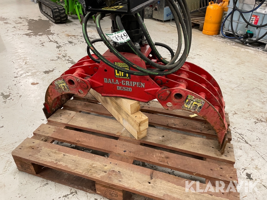 Hydraulisk grab/klo DALA-GRIPEN DGS20, Rudersdal, Klaravik a