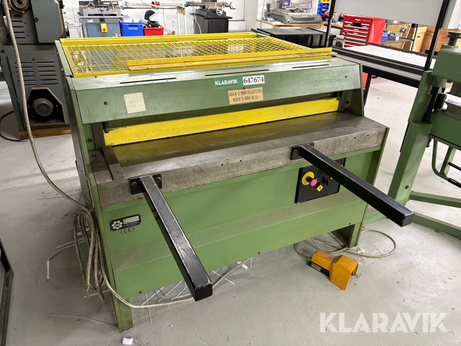 Pladeklipper HM Jbs-1250/3.0