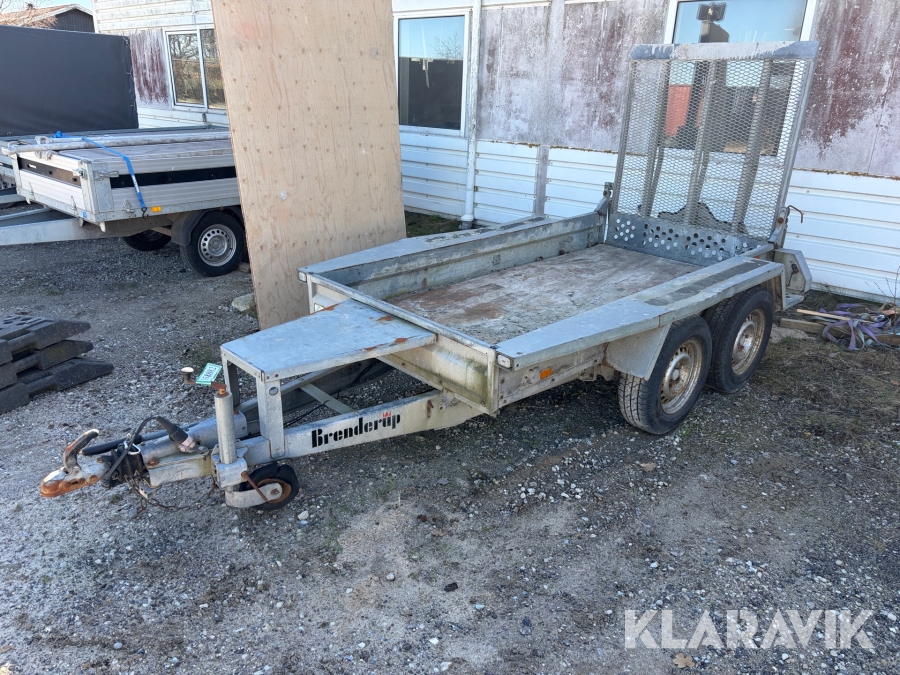 Maskintrailer Brenderup 2600kg