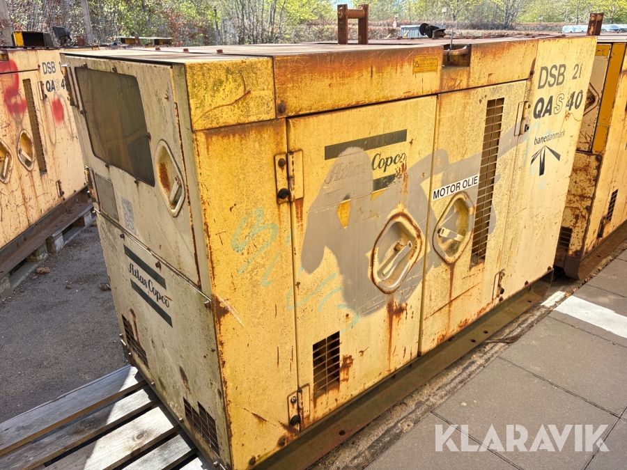 Generator Atlas Copco Qas40 1 styk