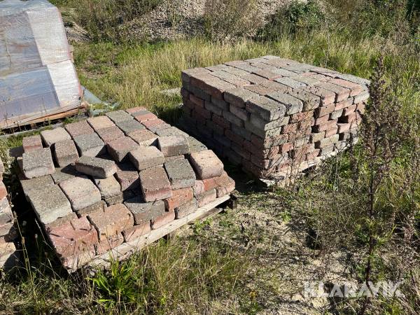 Herregårdssten blandede farver