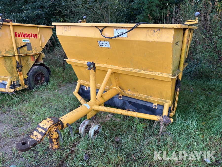 Sand/saltspreder Falköping T-12E 2 stk