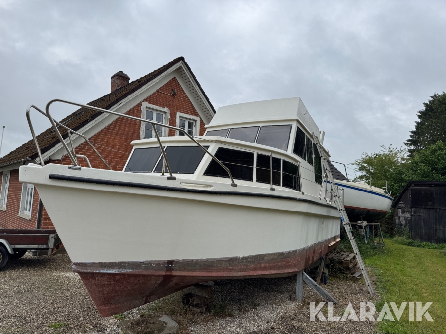 Motorbåd Flybridge 29 fod