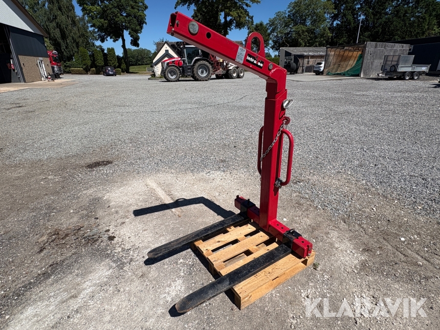 Pallegafler til kran Intra.se - 1500 kg
