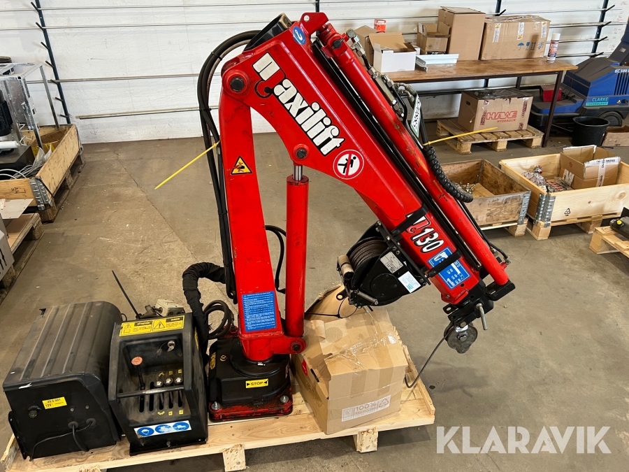El-Hydraulisk kran med spil MAXILIFT ML 130
