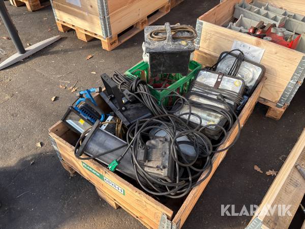 Arbejdslampe 9 enheder