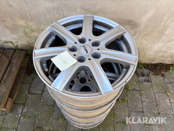 Alufælge Rial 4 styk 