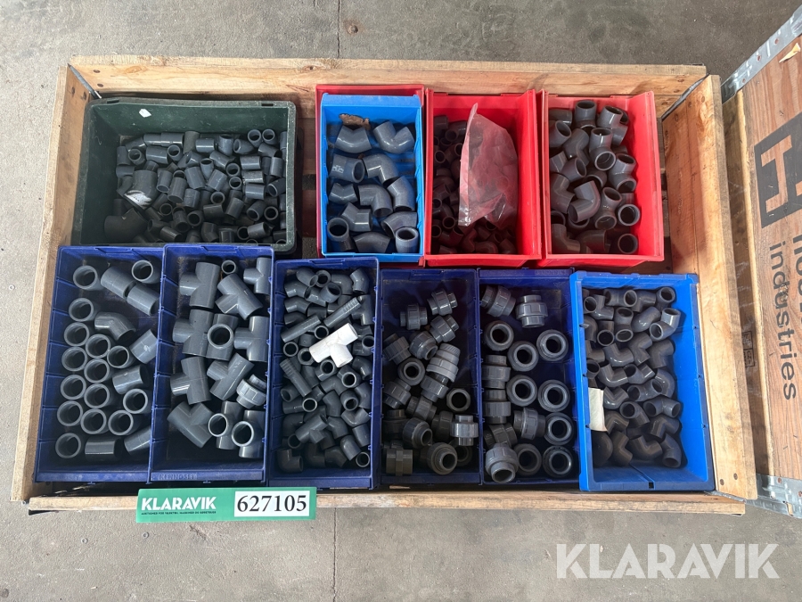 Diverse lim fittings