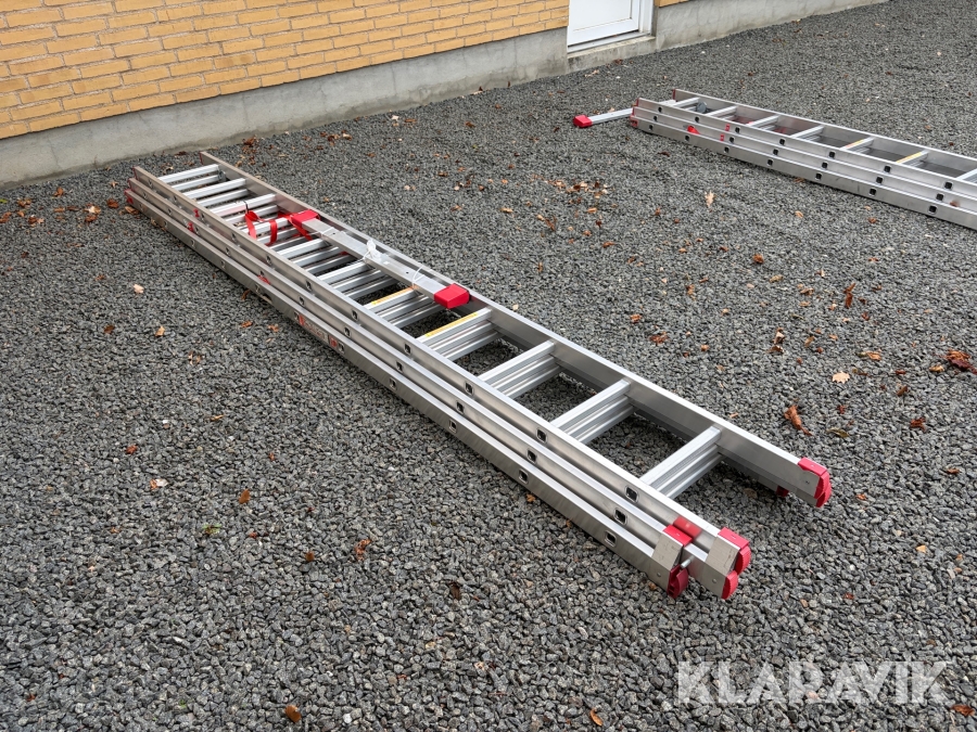 Aluminiumstige Jumbo Hobby 3 x 11 trin, 1 styk